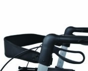 aanpasbare backrest voor rollator