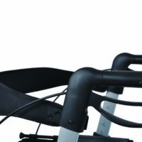 aanpasbare backrest voor rollator