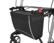 winkeltas met cover gemonteerd